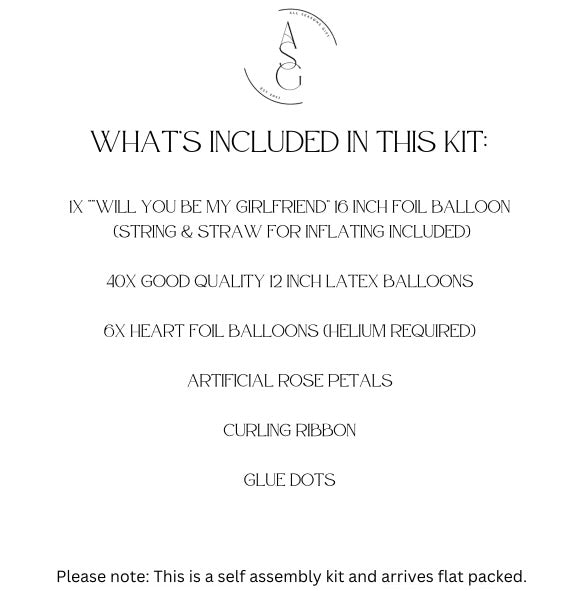 ‘Make it official ’ kit (self set up)