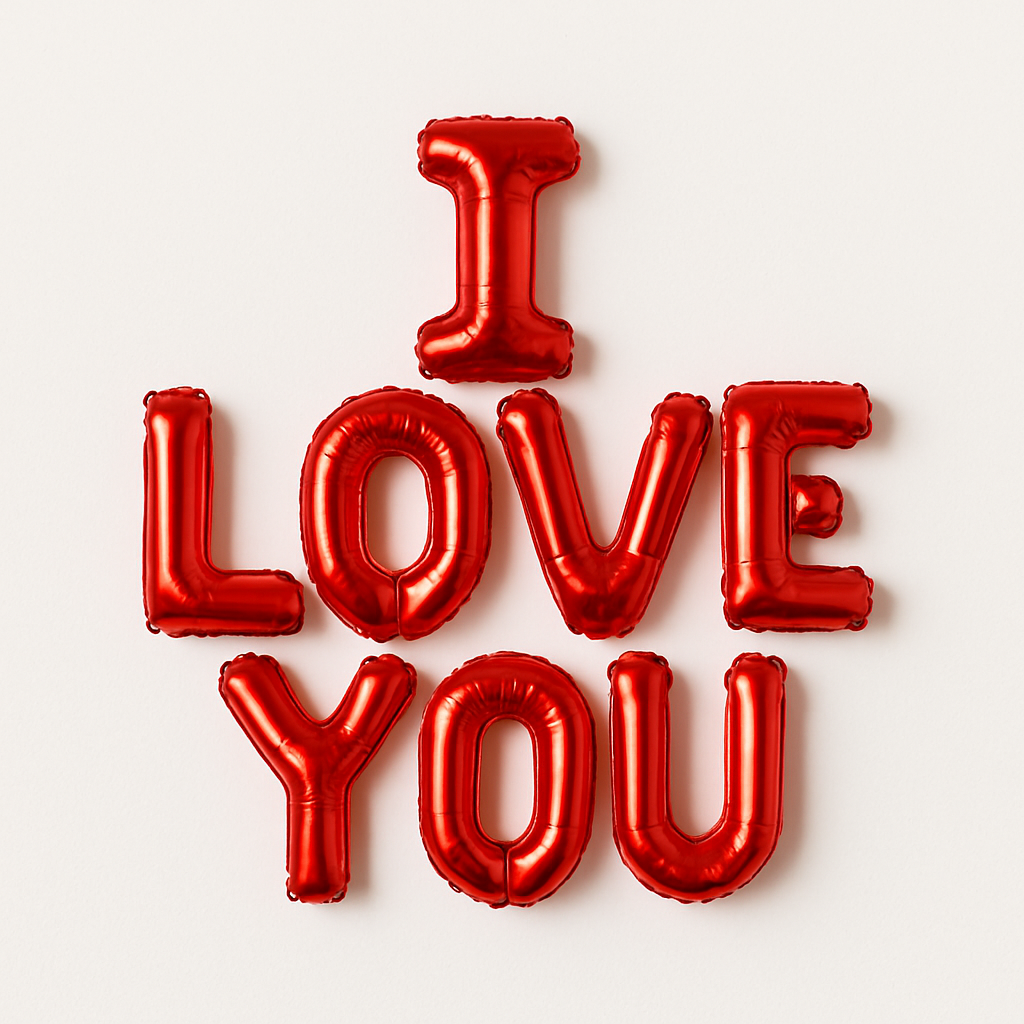 Occasion letter balloon foils