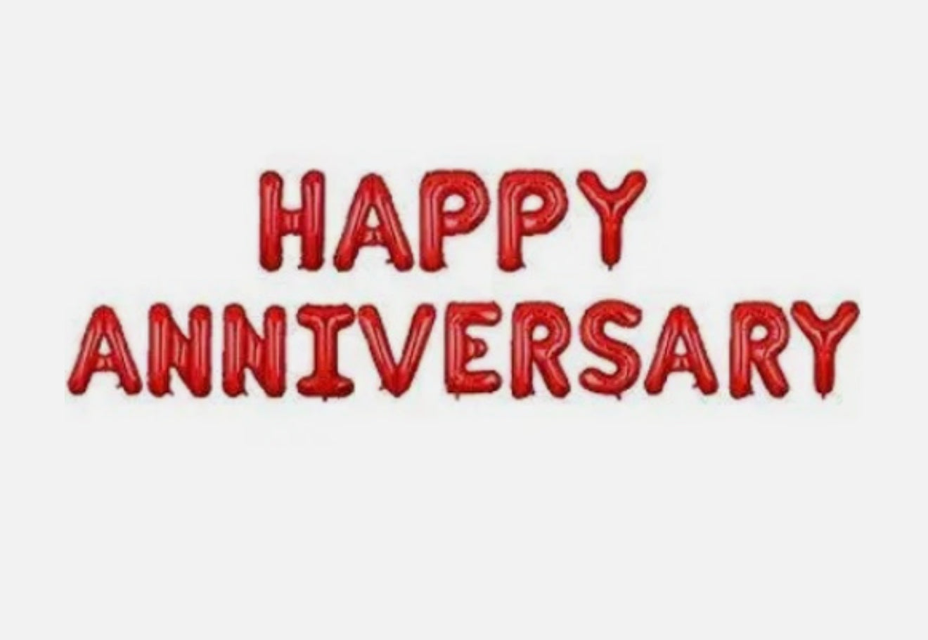 Occasion letter balloon foils