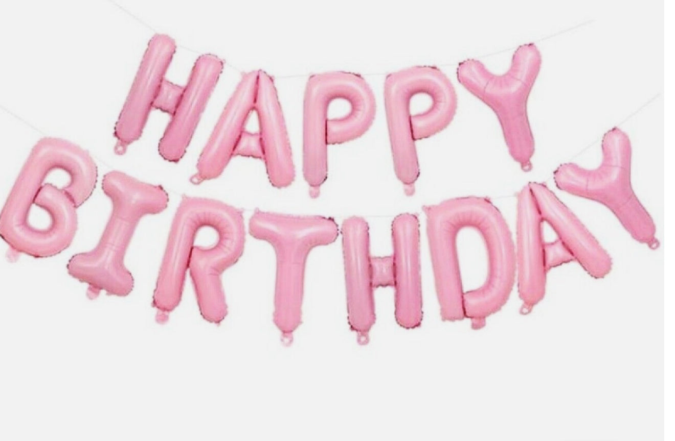 Occasion letter balloon foils