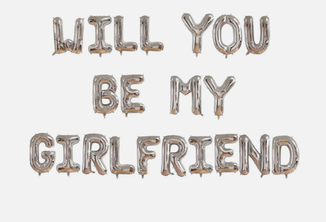 Occasion letter balloon foils