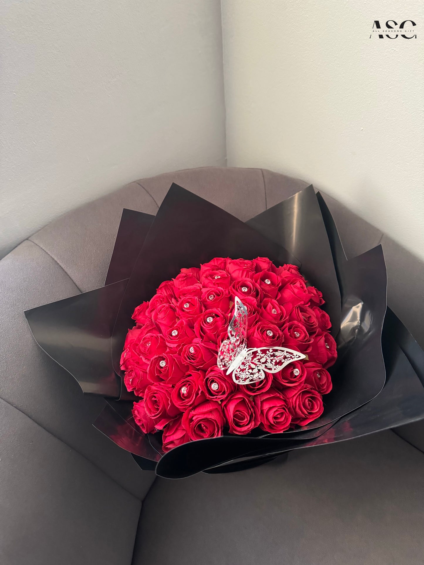 50 artificial flower bouquet
